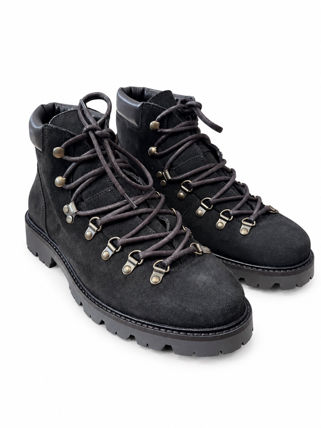 Posa Hiking Boot — Bruin Suède — herenschoenen bij Barneys for Men Heemstede