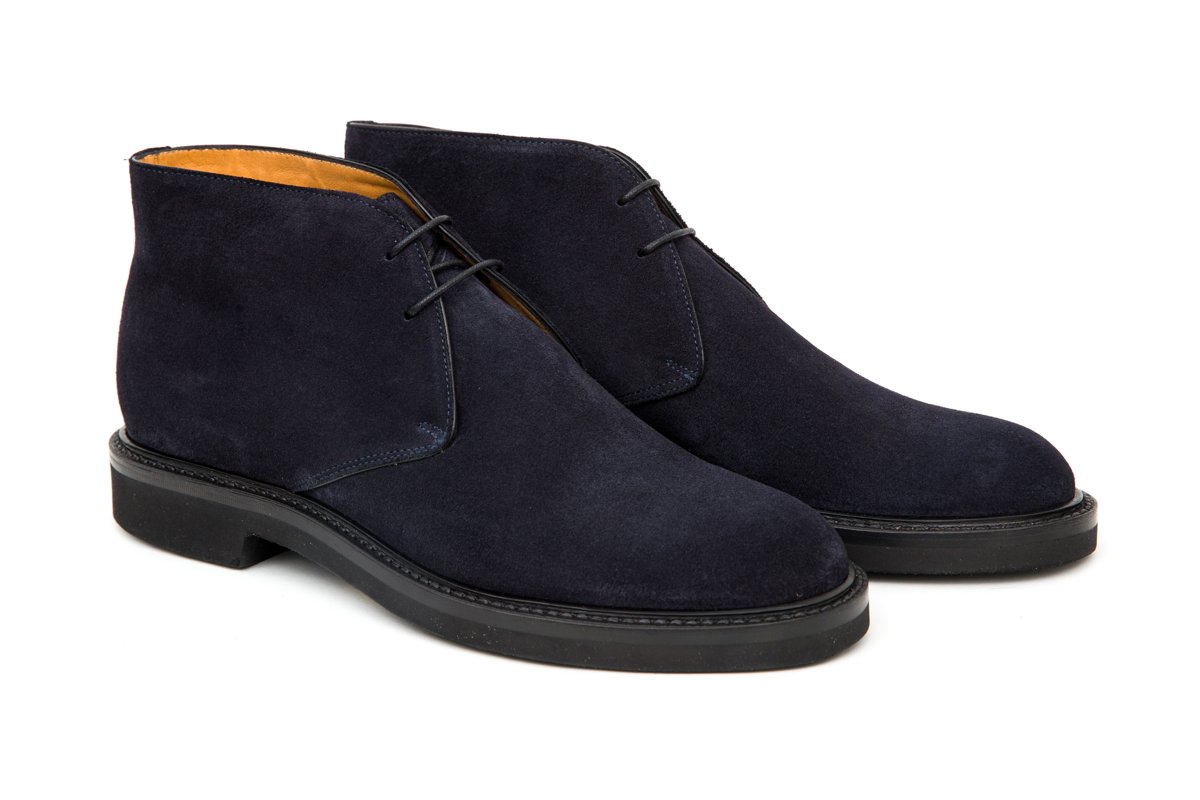 Ortigni Rain suède boot navy