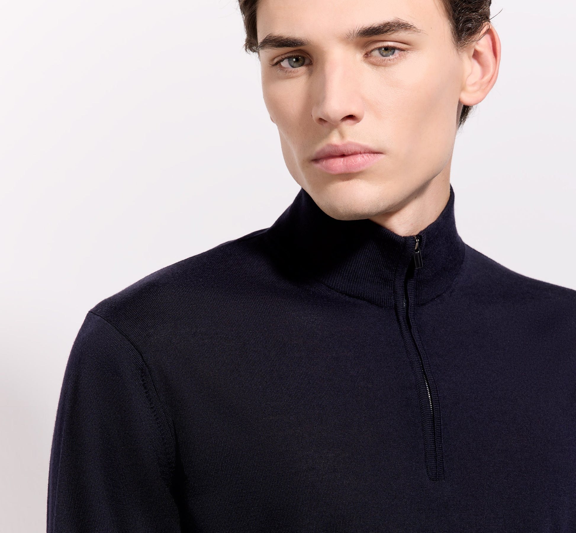 Maglia Mezza Zip Royal Merino